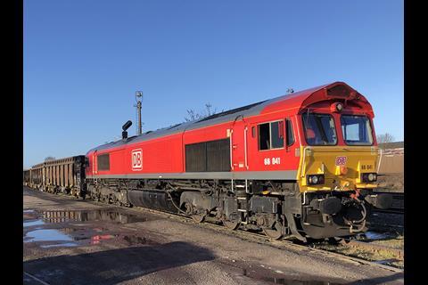 DCRailand DB Cargo have begun a five days per week service hauling soil for GRS.